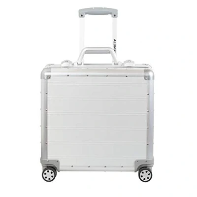 Image de Alumaxx Valise à roulettes Geini 45173 en Aluminium avec 4 Doubles 360 Noir 42,5 x 40 21 cm