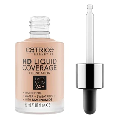 Image de Catrice Fond de Teint Liquide HD Coverage 20 Rose Beige