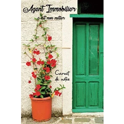 Image de Agent immobilier...: c&#039;est mon métier ! Carnet de notes 100 pages ligne pour les agents immobiliers