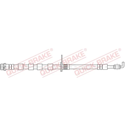 Image de QUICK BRAKE 58.867 Flexible De Frein 389 FORD: FIESTA 6