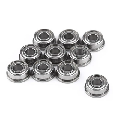 Image de Roulement à Billes de Précision Radial Bride 10Pcs F684ZZ Roulements Miniatures Double Blindage 4x9x4mm pour le Modèle d&#039;Imprimante 3D