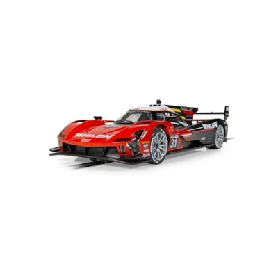 Image de Scalextric C4515 Cars Cadillac V Series. R, Whelen Engineering, Voiture à sous Jouet Utiliser avec des Pistes de Course Ou Un Ensemble, Idées Cadeaux pour Petits Enfants Garçons