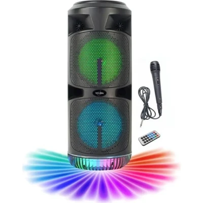 Image de INOVALLEY KA03 XXL Enceinte Karaoké Bluetooth V5.0 450 W Neuf