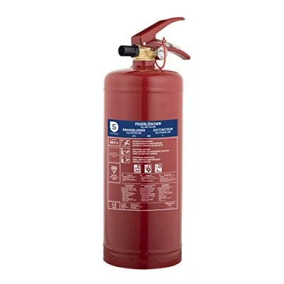 Image de Smartwares Extincteur Poudre FEX 15030 3 kg pour Feux ABC Adapté véhicules &amp; domiciles Support Inclus