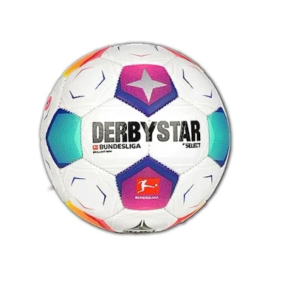 Image de Derbystar Bundesliga Brillant Mini v23 Football Mixte, Blanc, 1