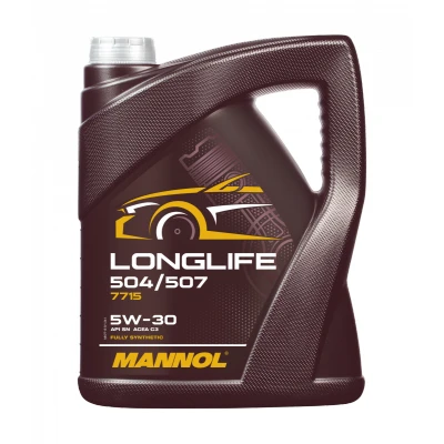 Image de Mannol Longlife 504/507 5W 30 5I Huile moteur MN7715 5ME BMW: 3 Berline, Touring, VOLKSWAGEN: Golf 4, 7, Polo V 3/5 portes