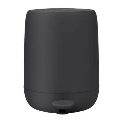 Image de Blomus poubelle à pédale avec fermeture douce, de salle bain, pédale, couleur aimantée, matériau plastique, silicone