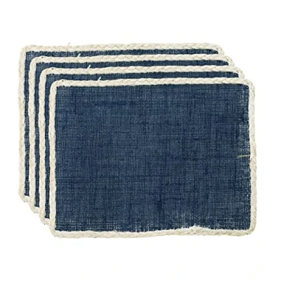 Image de Creative Tops Lot de 4 Sets Table en Toile Jute