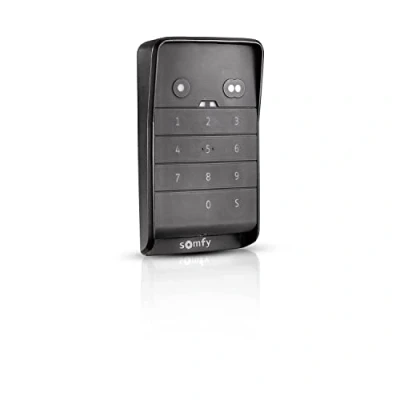 Image de Somfy 1870916 Clavier à code Radio RTS 2 Touches Pour ouvrir un Moteur de Garage ou Portail avec