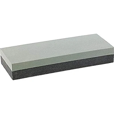 Image de Müller 9223 Pierre à aiguiser 150x50x25mm en Carbure de Silicium, Blanc/Gris