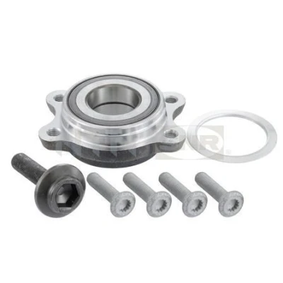 Image de SNR R154.57 Kit de roulements roue avec bague magnétique intégré 92, AUDI: A6 C6 Berline, Avant, A8 D3, VOLKSWAGEN: Phaeton