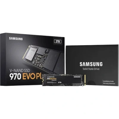 Image de Samsung 970 EVO Plus MZ V7S2T0BW Disque SSD Interne NVMe M.2, 2 To, Jusqu&#039;à 3 500Mo/s en lecture sequentielle
