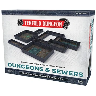 Image de Gale Force Nine GF9TFD02 Tenfold Donjons et Sewers
