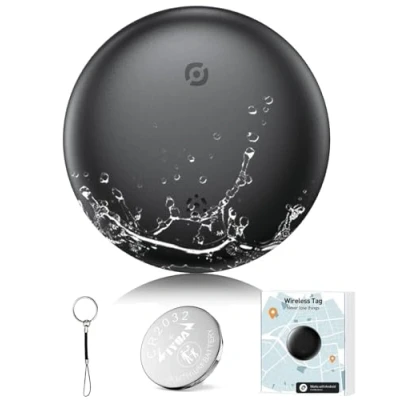Image de Air Tag Android, Traceur Bluetooth pour Localizador Imperméable Localisateur de clés Compatible avec Google Localiser Mon Appareil, Clés,Valises,Bagages,Sacs