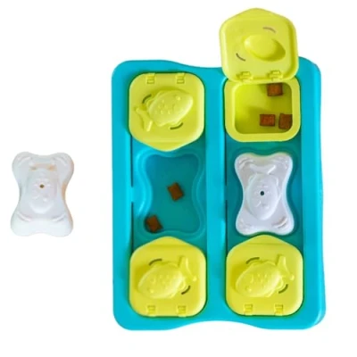 Image de Catstages Kitty Cube Puzzle interactif pour Chat Bleu