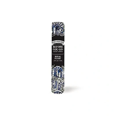 Image de Poo Pourri Before You Go Spray pour toilettes Royal Flush, format voyage 10 ml Eucalyptus et menthe verte