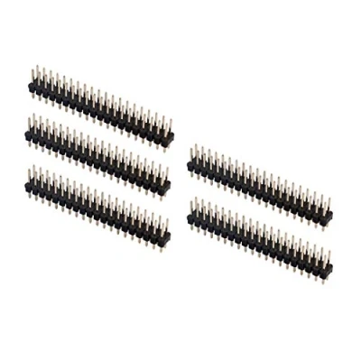 Image de Lamdoo 5Pieces Break Away 0.1&quot;2x20 pin Strip Dual Header Male pour Raspberry Pi Zero GPIO