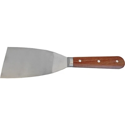 Image de Haromac Couteau spatule 60 mm, acier inoxydable, avec manche en bois de rose, continu allonge les feuilles, 10046063sb