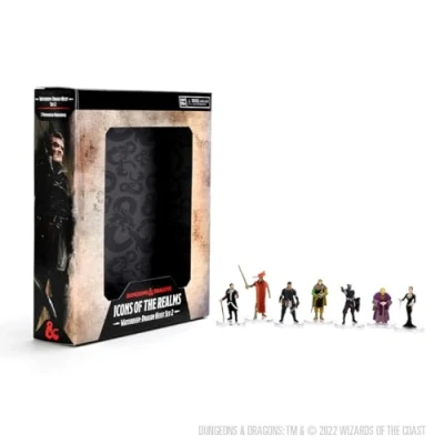 Image de Dungeons &amp; Dragons Icons of The Realms Dragon Dragonheist Boîte Set, 30912596115, Multicolore