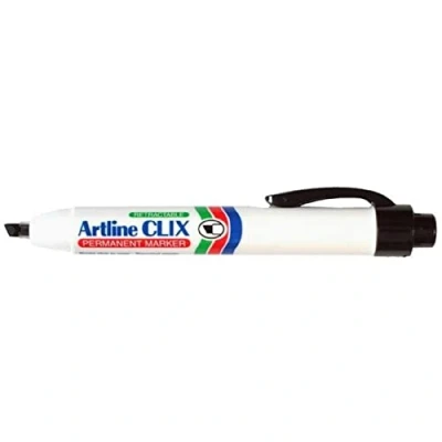 Image de Artline ek93 Il suffit d&#039;un simple clic pour écriture Marqueur permanent rétractable Noir