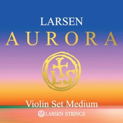 Image de LARSEN STRINGS Aurora 1/4 cordes pour violon jeu médium