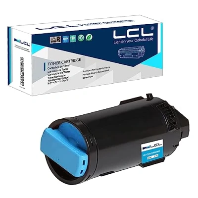 Image de LCL Cartouche de Toner Compatible VersaLink C500 C505 106R03859 (1 Cyan) Remplacement pour Xerox
