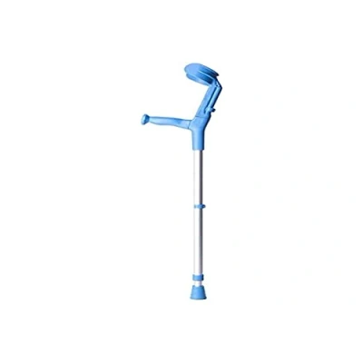 Image de Béquille orthopédique, Double réglage, 1 unité, Bleu