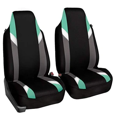 Image de FH GROUP Ensemble de Housses siège Avant en Tissu Menthe pour sièges baquets, 1 pièce, Ajustement Universel, Compatible avec airbag