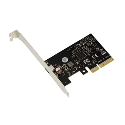 Image de KALEA INFORMATIQUE Carte contrôleur PCIe x4 1 Port USB 3.2 Gen 2x2 20G Type C avec Chipset ASM3242. High et Low Profile
