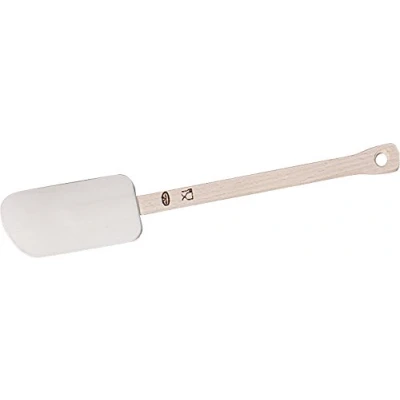 Image de Dr.Oetker Grattoir à pâte Classique avec Manche en Bois 28 cm Brun Blanc, Bois, x 4 1