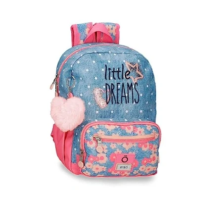 Image de Enso Little Dreams Sac à dos adaptable Rose 23x28x10 cms Polyester 6,44L... &quot;
