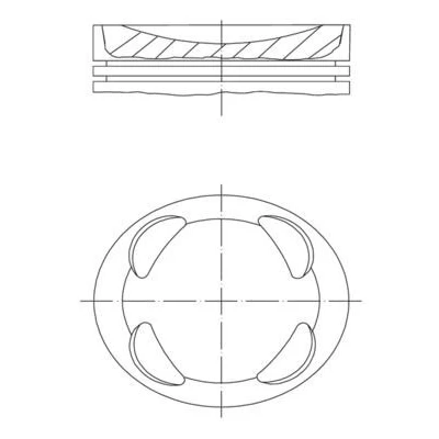 Image de Piston MAHLE 081 PI 00104 001