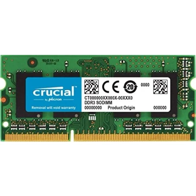 Image de Crucial RAM CT102464BF160B 8Go DDR3 1600 MHz CL11 Mémoire d’ordinateur Portable