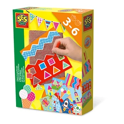 Image de SES Creative 14836 J&#039;apprends à poinçonner, avec 9 cartes différentes, développe la motricité de l&#039;enfant