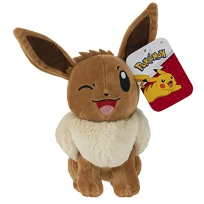 Image de Bandai Pokémon Peluche Evoli (Eevee) 20 cm Toute Douce JW2361