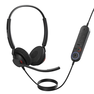 Image de Jabra 4099 410 279 Casque Avec fil Arceau Bureau/Centre d&#039;appels USB Type A Noir Neuf