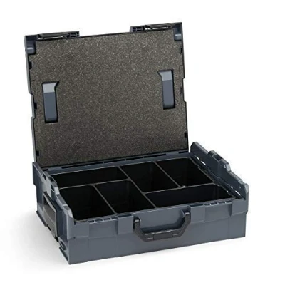 Image de BOSCH SORTIMO L BOXX 136 Anthracite Équipé 6 compartiments