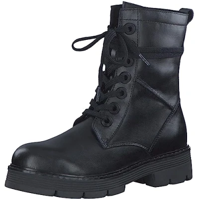 Image de MARCO TOZZI Femme 2 25286 41 Bottes à Lacets, Noir, 36 EU