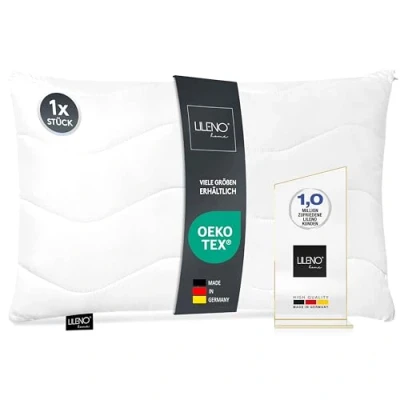Image de LILENO HOME Oreiller de 40 x 60 cm coussin intérieur matelassé Pour les personnes souffrant d&#039;allergies En microfibre Peut être utilisé comme canapé