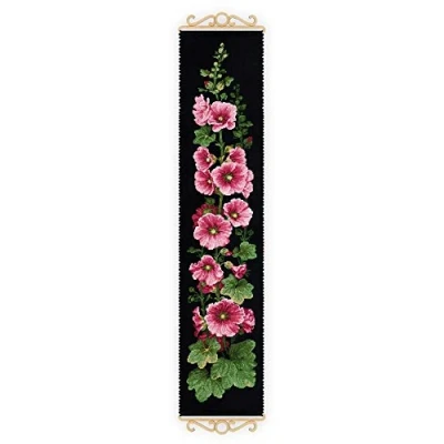 Image de Riolis 1612 Mallow Cross Stitch Kit, Coton, Multi Color, 19 x 90 0, 1 cm