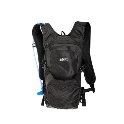 Image de ZEFAL Z Hydro XC Sac à Dos Hydratation Vélo 6 L + Poche Eau 2 Incluse VTT et avec Vessie d&#039;Hydratation sans BPA, Noir