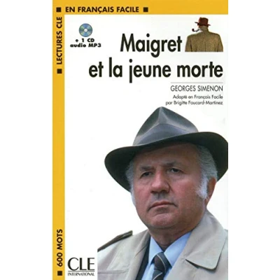 Image de Maigret et la jeune morte Niveau 1/A1 Lecture CLE en français facile Livre + CD