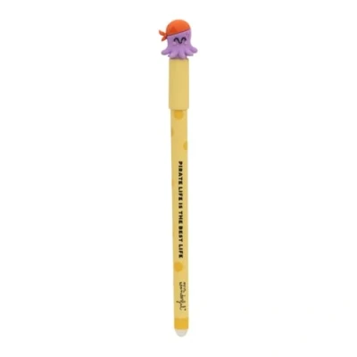 Image de Mr. Wonderful Stylo effaçable Bo pirate life is the best avec un amusant poulpe