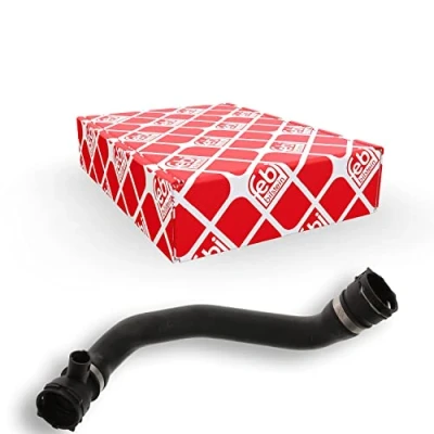 Image de FEBI BILSTEIN 44603 Durite De Refroidissement droite, supérieur EPDM (éthylène propylène diène caoutchouc), Matière plastique avec raccords rapides