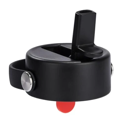Image de Hydro Flask Wide Mouth Flex Straw Cap Black Accessoires pour bouteilles d&#039;eau