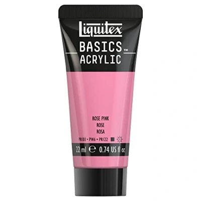 Image de Liquitex Acrylique Basics Tube 22 ml Rose ROW