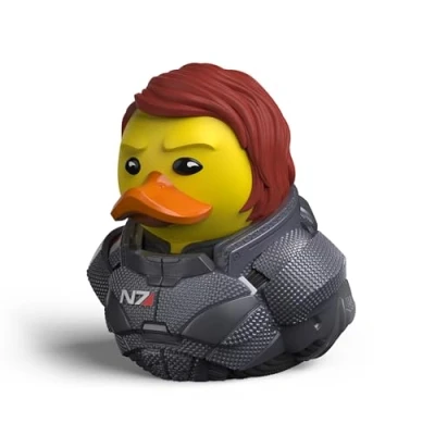 Image de TUBBZ Première édition : Mass Effect Figurine en Vinyle de Canard Caoutchouc Shepard
