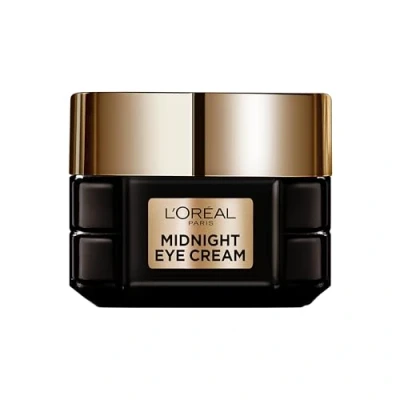 Image de L&#039;Oréal Paris crème contour des yeux anti âge pour une peau visiblement plus jeune, avec technologie de sommeil beauté et complexe antioxydant, les minuit, 15 ml