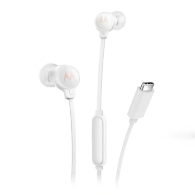 Image de Motorola Écouteurs 3C S Blanc USB C