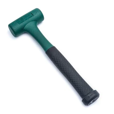 Image de SATA ST92901SC Marteau à percussion morte 260 mm avec tête de 35 mm/400 g, en caoutchouc souple absorbant les chocs
